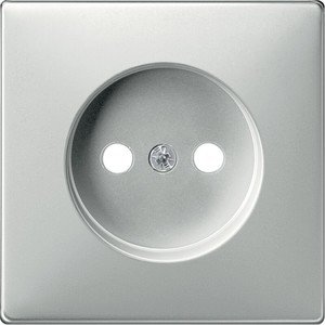 Фото Schneider Electric Merten Artec/Antique MTN2031-4146 Крышка розетки (2P, стальной)