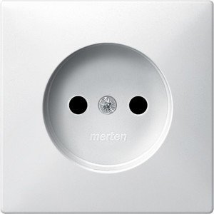 Фото Schneider Electric Merten Artec/Antique MTN2030-4019 Крышка розетки (2P, шторки, полярно-белая)