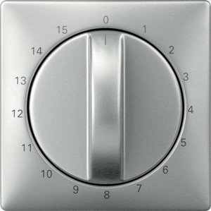 Фото Schneider Electric Merten Artec/Antique MTN538346 Передняя панель для таймера (15 мин., стальная)