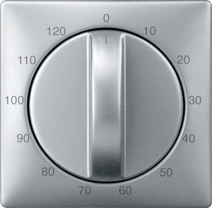 Фото Schneider Electric Merten Artec/Antique MTN538460 Передняя панель для таймера (120 мин., алюминий)