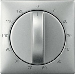 Фото Schneider Electric Merten Artec/Antique MTN538446 Передняя панель для таймера (120 мин., стальная)