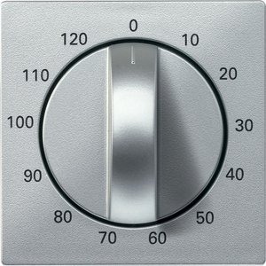 Фото Schneider Electric Merten System M MTN539260 Передняя панель для таймера (120 мин., алюминий)