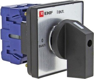 Фото EKF pk-2-13-100 Переключатель кулачковый ПК-2-13 100А 3P "ВКЛ-ВЫКЛ" PROxima