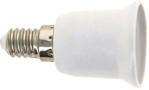 Фото EKF AD-E14-E27-w Переходник E14-E27 бел. PROxima