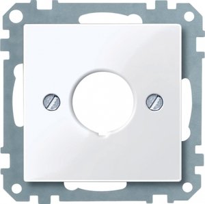 Фото Schneider Electric Merten System M MTN393825 Передняя панель для устройства управления (белая)