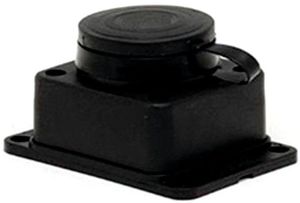 Фото EKF RPS-014-16-230-44 Розетка настенная с защитной крышкой каучуковая 230В 2P+PE 16A IP44 PROxima