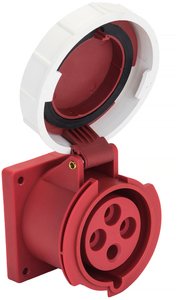 Фото EKF ps-3142-16-380 Розетка стационарная внутренняя 3142 3Р+РЕ 16А 380В IP67 PROxima
