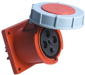 Фото EKF ps-3442-125-380 Розетка стационарная внутренняя 3442 3Р+РЕ 125А 380В IP67 PROxima