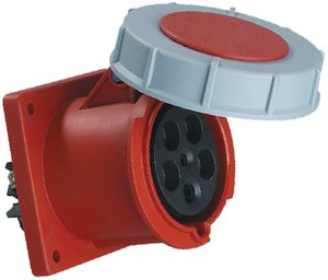 Фото EKF ps-3452-125-380 Розетка стационарная внутренняя 3452 3Р+РЕ+N 125А 380В IP67 PROxima