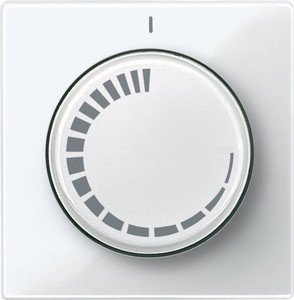 Фото Schneider Electric Merten System M MTN567619 Передняя панель для регулирования частоты вращения (полярно-белая)