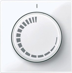Фото Schneider Electric Merten System M MTN567625 Передняя панель для регулирования частоты вращения (белая)