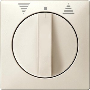 Фото Schneider Electric Merten Artec/Antique MTN319244 Передняя панель для роторного переключателя (трехступенчатая, бежевая)