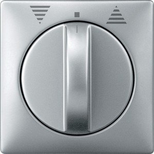 Фото Schneider Electric Merten Artec/Antique MTN319260 Передняя панель для роторного переключателя (трехступенчатая, алюминий)