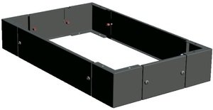 Фото EKF c-100x600 Цоколь 100х600х400мм (ЩРНМ-8, ЩРНМ-9) PROxima
