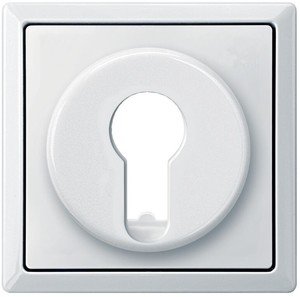 Фото Schneider Electric Merten Artec/Antique MTN319619 Передняя панель для механизма переключателя с фиксатором положения (полярно-белая)