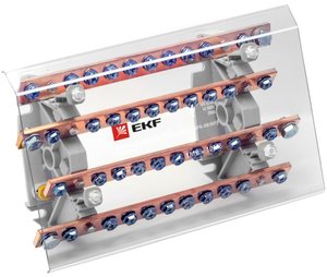 Фото EKF plc-shrb-250 Шинный распределительный блок ШРБ-250 PROxima