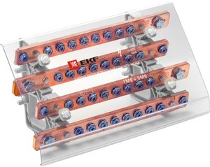 Фото EKF plc-shrb-400 Шинный распределительный блок ШРБ-400 PROxima