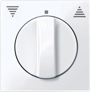 Фото Schneider Electric Merten System M MTN567125 Передняя панель для роторного переключателя (белая)