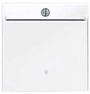 Фото Schneider Electric System M MTN315625 Крышка для выключателя с ключ-картой (подсветка, белая)