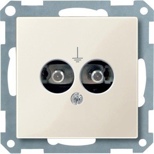 Фото Schneider Electric System M MTN290444 Розетка для выравнивания потенциалов (2xDIN42801, под рамку, скрытая установка, бежевый)