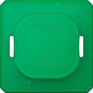 Фото Schneider Electric Merten System M MTN3900-0000 Защитная крышка (зеленая)