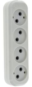 Фото EKF AKB10-4 Колодка 4 гн. 10А 2,2кВт б/з Эксперт PROxima