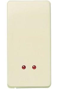 Фото ABB Stylo 2101.3 BM Выключатель одноклавишный (10 А, под рамку, с подсветкой с/у, слоновая кость)