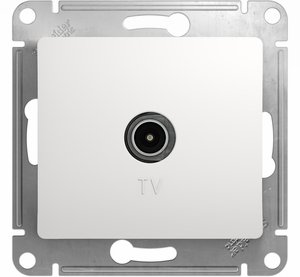 Фото Schneider Electric Glossa GSL000193 Антенна телевизионная (TV, механизм, с/у, белый)