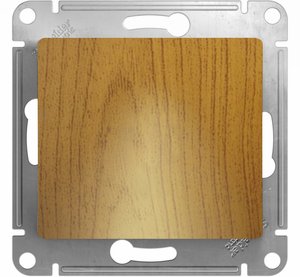Фото Schneider Electric Glossa GSL000599 Вывод кабеля (скрытая установка, под рамку, дуб)