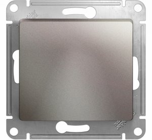 Фото Schneider Electric Glossa GSL001299 Вывод кабеля (скрытая установка, под рамку, платина)