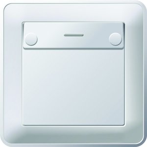 Фото Schneider Electric W59 VS616-051-28 Выключатель одноклавишный без задержки отключения (16 А, в сборе, с/у, слоновая кость)