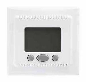 Фото Schneider Electric Sedna SDN6000221 Терморегулятор клавишно-нажимной +5…+30°С (10 А, 220 В, в сборе, с/у, белый)