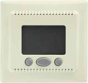 Фото Schneider Electric Sedna SDN6000247 Терморегулятор клавишно-нажимной +5…+40°С (10 А, 230 В, в сборе, с/у, бежевый)