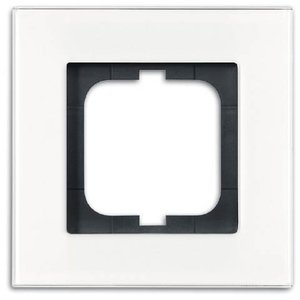 Фото ABB carat 2CKA001754A4442 Рамка 1-я (стекло белое)