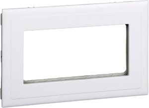 Фото Schneider Electric Thorsman U47.104.18PTH Рамка 2-постовая (универсальная, в кабель-канал, белый)