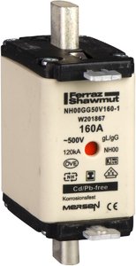 Фото Schneider Electric DF2GN1161 Предохранитель тип GG размер 0 160А - 3 шт - (шт)