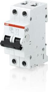 Фото ABB S200 2CDS252001R0804 Автоматический выключатель двухполюсный 80А (6 кА, C)