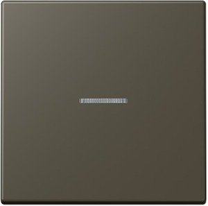 Фото Jung Le Corbusier LC990KO532140 Клавиша одиночная с окошком (ombre naturelle 31)