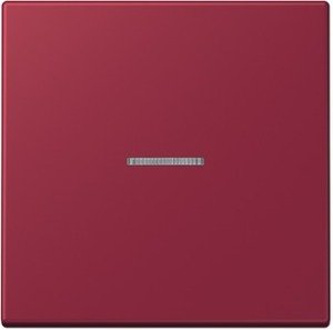 Фото Jung Le Corbusier LC990KO54320M Клавиша одиночная с окошком (le rubis)