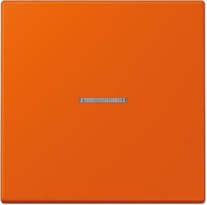 Фото Jung Le Corbusier LC990KO54320S Клавиша одиночная с окошком (orange vif)
