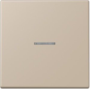 Фото Jung Le Corbusier LC990KO532142 Клавиша одиночная с окошком (ombre naturelle claire)