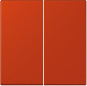 Фото Jung Le Corbusier LC9954320A Клавиша двойная (rouge vermillon 59)