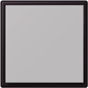 Фото Jung Le Corbusier LC9814320E Рамка 1-постовая (универсальная, noir d’ivoire)