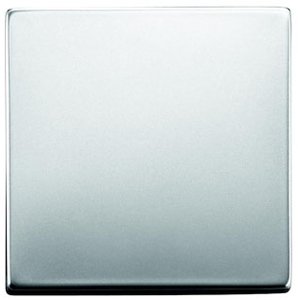 Фото ABB Pure steel 1751-0-2956 Клавиша одиночная (сталь)