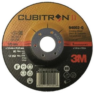 Фото 3M Cubitron II 7100074405 Зачистной круг 125x7x22.23 мм