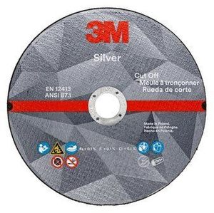 Фото 3M Silver 7100139232 Круг отрезной по металлу Т41 125х1х22.23 мм