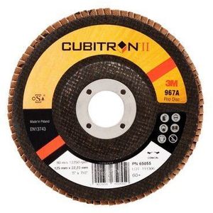 Фото 3M Cubitron II 7100011144 Диск лепестковый торцевой 125х22 мм Р60
