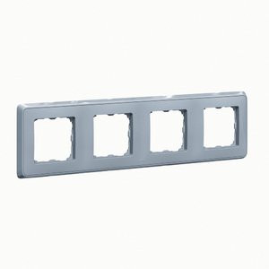 Фото Legrand Cariva 695996 Рамка 4-постовая (жемчужный)