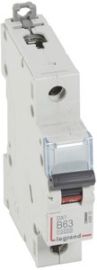 Фото Legrand DX3 408878 Автоматический выключатель однополюсный 63А (10 кА, B)