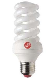 Фото Экономка Mini LKsmT2SPC20wE2727eco Лампа люминесцентная SPC T2 спираль 20Вт 1200Лм 2700К E27